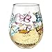 Enesco Designs by Lolita Butterfly Acrylic Stemless Wine Glasses, Set of 2, 17 oz.