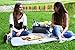 Picnic Blanket Waterproof Extra Large | Beach Blanket Sand Proof Oversized Waterproof | Great Festival Blanket and Picnic Mat | Water Resistant Heavy Duty Wet Lawn Blanket Backing for Outdoor Picnics