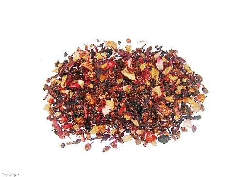 Sanddorn Früchtetee 1kg mit 40% Beeren offener Tee Tee-Meyer