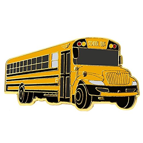 Yellow School Bus Pin