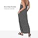 Exlura Women Casual Boho Strappy Polk Dot Ethnic Prints Maxi Dress Black X-Large