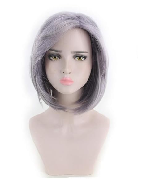 Amazon Com Lplig Wig Female Oblique Liu Haibo Wave Head Fashion