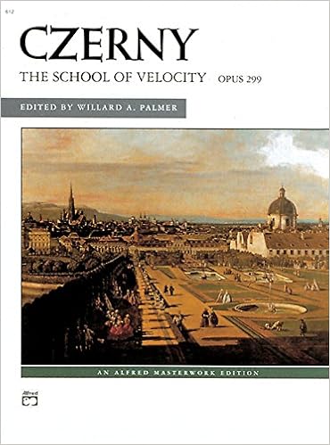 Czerny The School Of Velocity Opus 299 For The Piano Willard A Palmer Carl Czerny 9780739010648 Amazon Com Books