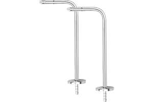 OPHJERG Static Pressure Probes for Fieldpiece Manometers, HVAC Static Pressure Probes Compatible with Fieldpiece Klein Tools Manometer Gas Pressure Tester, Manometer HVAC Pitot Tube 2 Pack