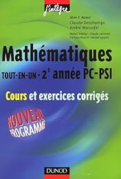 Mathématiques, PC-PSI