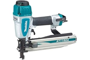 Makita 7/16" width16-Gauge Crown Stapler, 1"–2" Staple Capacity, 360° Exhaust with Dry-Fire Protection