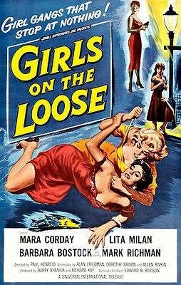 Amazon Com Girls On The Loose 1958 Movie Poster Posters Prints