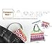 Prairie Dog Folding Shopping Bag, Eco Bag, 2-Way Large Capacity (Mimikoko Momo)