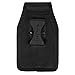 Nite Ize Clip Case Hardshell Universal Rugged Holster - Protective Phone Holder with Belt Clip - Holster for Men's & Women's Belts - Utility Belt Phone Pouch - X-Large, Black