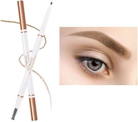 Amazon Co Jp Slzc 眉ペンシル防水自然耐久性のある超微細1 5ミリメートルの眉毛の色材料化粧品茶色の眉メイク Color 01 Light Brown ホーム キッチン