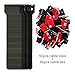 Cable Clips and Ties 100 Count - Adhesive Wire Clamps Fasten Cable Ties Organizer 6 inch Straps with Hook and Loop Wrap Cord Management Drop for Office, Home