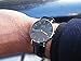 BaIDI Men's Wrist Watch Quartz Wristwatch with Genuine Leather Strap Analog Watches for Men (Black)