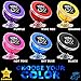 Stick it 360 Universal Cell Phone Holder for Car, Magnetic Car Phone Mount 360 Rotation from Dashboard, 6 Strong Mobile Friendly Neo Magnets 21600 Gauss, Compatible with All Smartphones (Blue)
