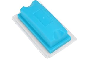 BXT Blackboard Whiteboard Eraser for Wet-Erase Marker,Dustless Chalk, Water Absorbing Fabric Pad Chalkboard Eraser Replaceable(Wet Eraser)