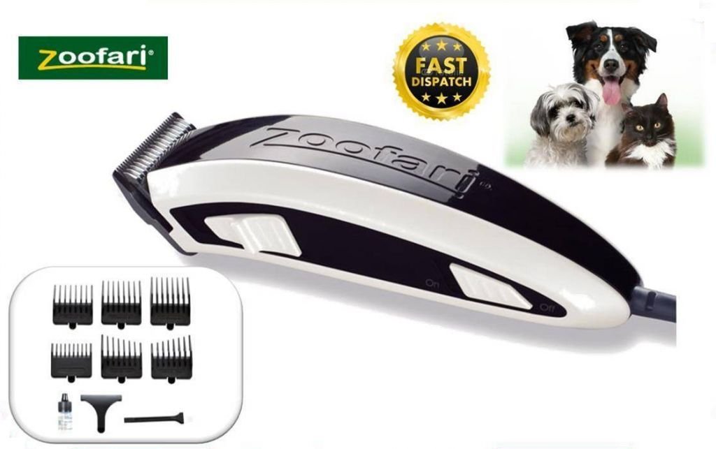 Zoofari Professional Pet Hair Trimmer 10 Piece Set Amazon Co Uk