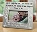 Memorial Frame - In Loving Memory Frame - God Saw You Getting Tired and a Cure Was Not To Be - 4 x 6 Ceramic Plaque - Loss of a Loved One Gift