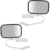 SCITOO A Pair Side Mirror|Fits For 1980-1996 For Ford F-150,Bronco,Ranger | Manual adjustment|Manual Folding|Non-Heated - Fits For 1980-1996 For Ford Bronco,1984-1990 Bronco II,1991-1994 Explorer