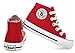 iDuoDuo Classic Kids Casual Comfort Zipper Lace Up High Top Canvas Shoes Red 13 M US Little Kid