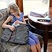 Lap Desk For Kids Travel Tray | Bonus Pencil Case | Toddler Carseat Activities Booster Seat Car Games Airplane Accessories Stroller Organizer Portable Snack Table | Doubles as Carrying Bag or Backpack