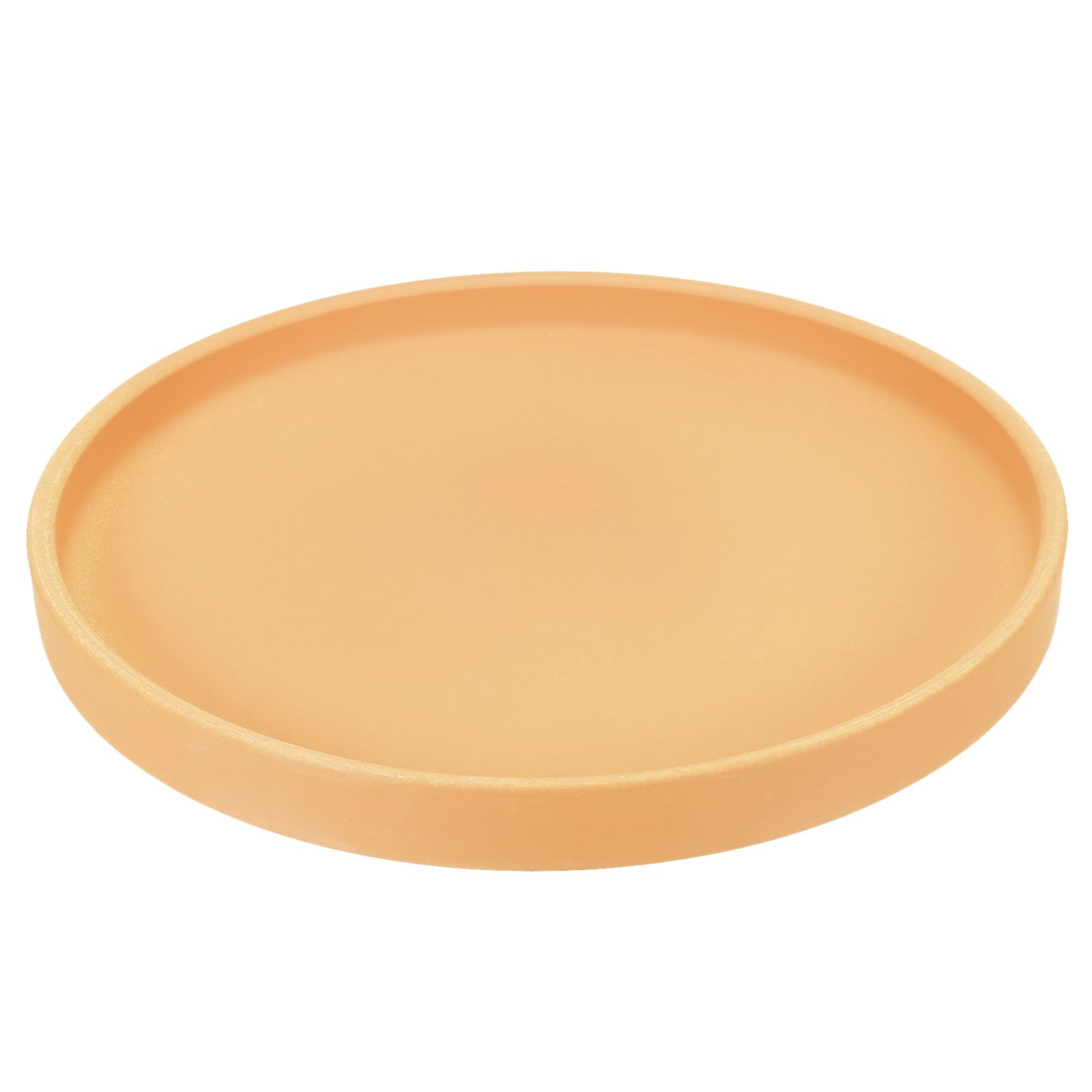 PATIKIL 8.9 Inch Round Ceramic Plant Saucer, Plant Saucer Tray Flower Planter Drip Tray for Indoors Outdoors Patio Balcony, Terracotta