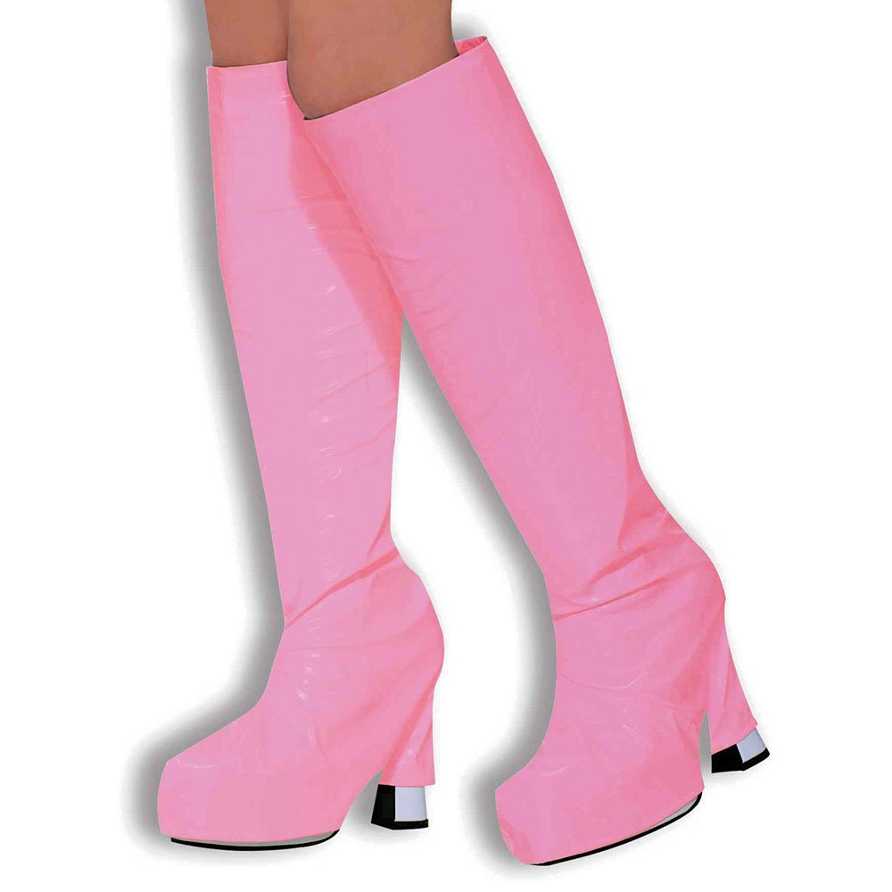 Pink Go Go Boot Tops (1 Pair) - Chic Design, Perfect For Themed Parties, Halloween, Holiday Celebrations, Festivals, & Events Halloween