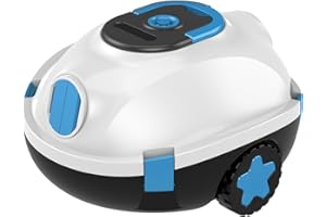 Poofata Y20S Cordless Robotic Pool Cleaner, Automatic Pool Vacuum for Above Ground & Inground Pool Blue