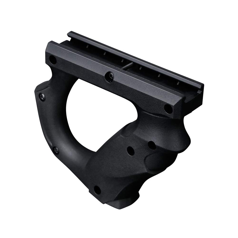 KODENOR Tactical Grip 20mm Guide Rail Handle Grip Foregrip Holder Airsoft Gun Accessories (Color : EX1515-BK)