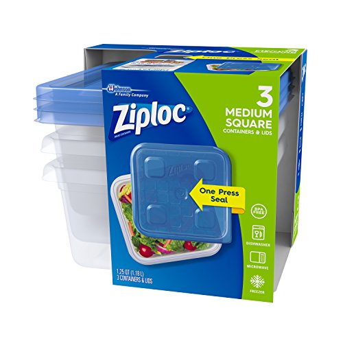Ziploc Food Storage Containers, Perfect for onthego snacking, BPA