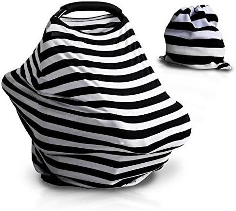 Baby Car Seat Covers , Multi-Use,Soft and Stretchy 5 in 1 with Gift "Free carry bag" by Tayme Baby