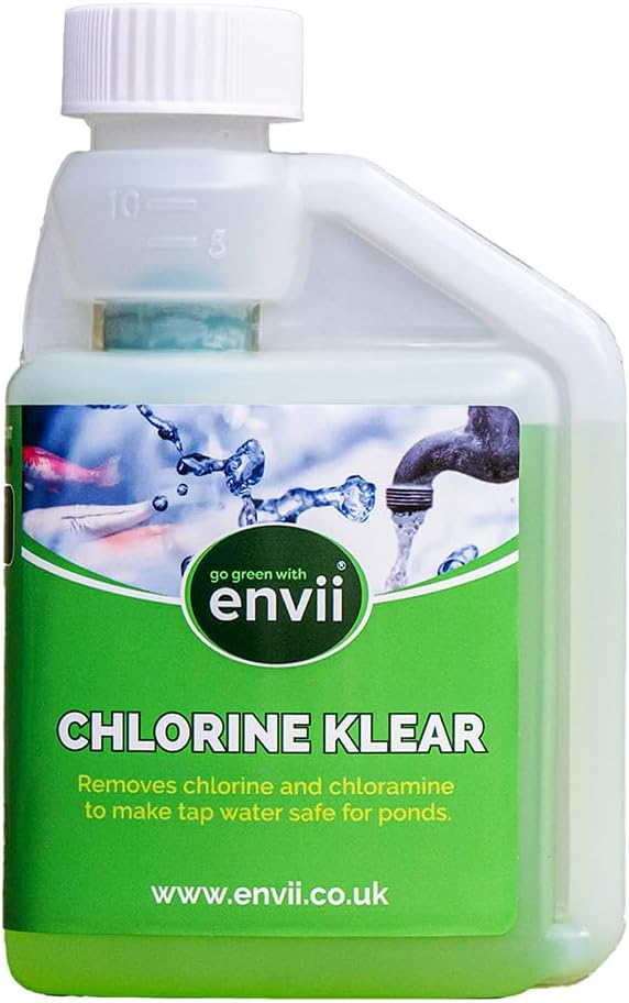envii Chlorine Klear Natural Pond Dechlorinator & Water Conditioner 250ML