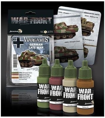 German Late war - Colours for AFVs- War front - scalecolor - scale75