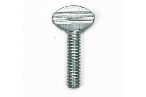 MORICHS MORICHI 20pcs Thumb Screws, Zinc Plated Steel, Spade Head (10-24 x 3/4-Inch)