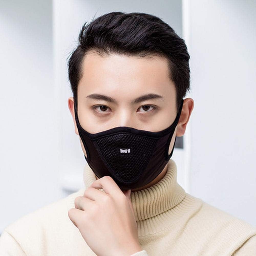 XUEQQ Anti-dust Cotton Mouth Face Masks Mouth Cover for Man and Woman,Cotton Face Mouth Mask with Filter Dustproof Anti-flu Warm, Protective Anti-Pollution Dust Proof Respirator