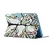 iPad Mini Case - LittleMax(TM) Synthetic Leather Auto Wake/Sleep Stand Case [Card Holder] Flip Folio Wallet Case Cover for iPad Mini 3/2/1 [Free Cleaning Cloth,Stylus Pen]--03 Life Tree