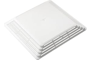 TNITRIB S97013576 Bathroom Fan Cover Grille for Broan NuTone Bathroom Fan, Replacement 676 684 684NT 2684F 576 Exhaust Fan Cover Bathroom Vent Covers