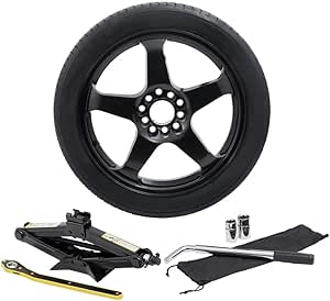 Amazon.com: Complete Compact Spare Tire Kit Without Carrying Case ...
