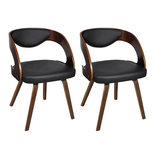 Anself 2er Set Wohnzimmerstuhl Esszimmerstuhl Stühle Set Küchenstuhl Designerstuhl 2 Typ Optional