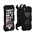 ACEGUARDER iPhone 6 Plus Case (Military Heavy Duty)Shockproof Anti-Rain Drop Resistance Silicone with detachable belt clip & screen protector for Apple iPhone 6 Plus 5.5Inch [Black/Black]