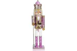 KURT S. ADLER Kurt Adler 15-Inch Pink Nutcracker