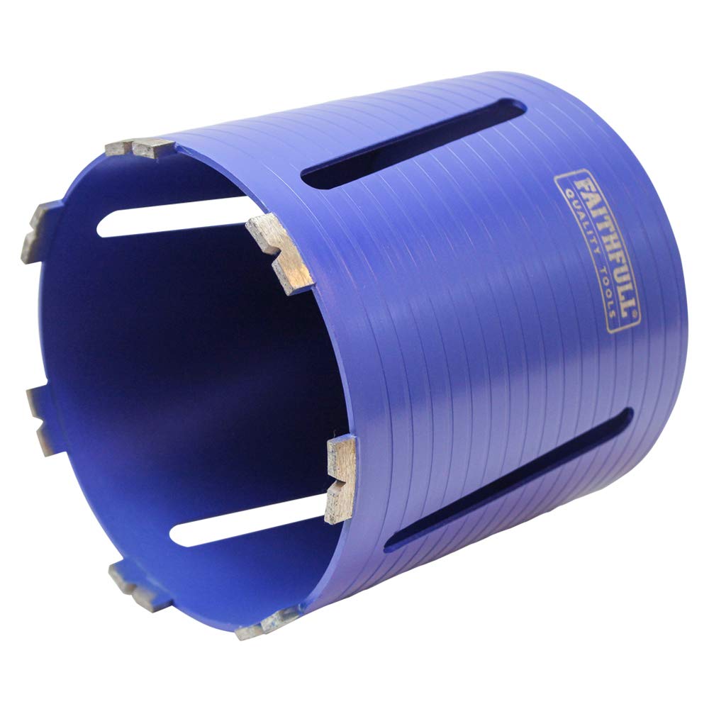 Faithfull FAIDCD157 Dry Diamond Core Bit, Blue, 157 mm x 150 mm
