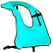Faxpot Men/Women Snorkel Vest Adult Inflatable Snorkeling Jacket for Diving Swimming Safety