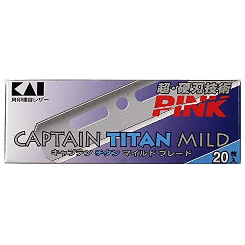 Titan Mild Refill Blades 20 blades by Kai Razors