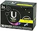 U by Kotex Click Regular Compact Tampons, Unscented, 36 Count