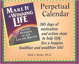 Make It a Winning Life Perpetual Calendar