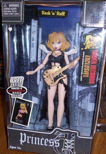 Princess Ai Rock 'N' Roll Black & Gold Variant by Bleeding Edge