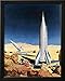 ArtEdge Mars Mission, 1950S Chesley Bonestell, Black Framed Wall Art Print, 24x18 in