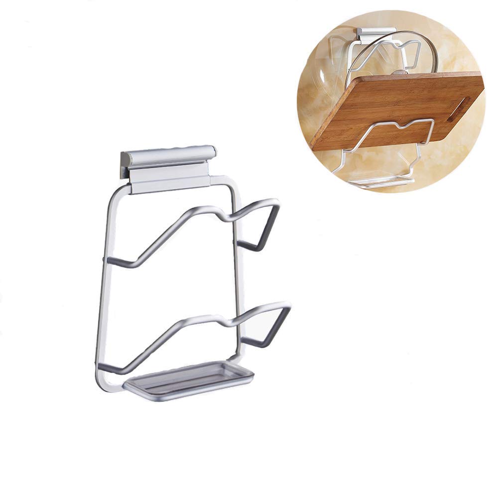 Shuny Küchen-Rack,Topfgestell,Vertikaler Topfdeckelhalter,Praktische