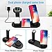 Wireless Charger 4 in 1 Wireless Charging Dock Compatible Apple Watch and Airpods, Qi Fast Wireless Charging Pad Stand Compatible iPhone X/XS/XR/Xs Max/8/8 Plus and All Mobile Phone