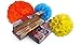 Voplop Paper Pom Poms - 20 pcs of 8, 10, 14 Inch - Paper Flowers - Perfect For Wedding Decor - Birthday Celebration - Table and Wall Decoration (Multi colored)