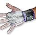 JerkFit WODies Gymnastics & Weightlifting Grips with Wrist Wraps – 3 Hole Versatile Gym Gloves for Pull Ups, Gym Training & Cross Training – Hand Grips Palm Protector for Men & Women Purple, S